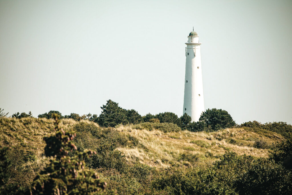 Witte vuurtoren Schiermonnikoog