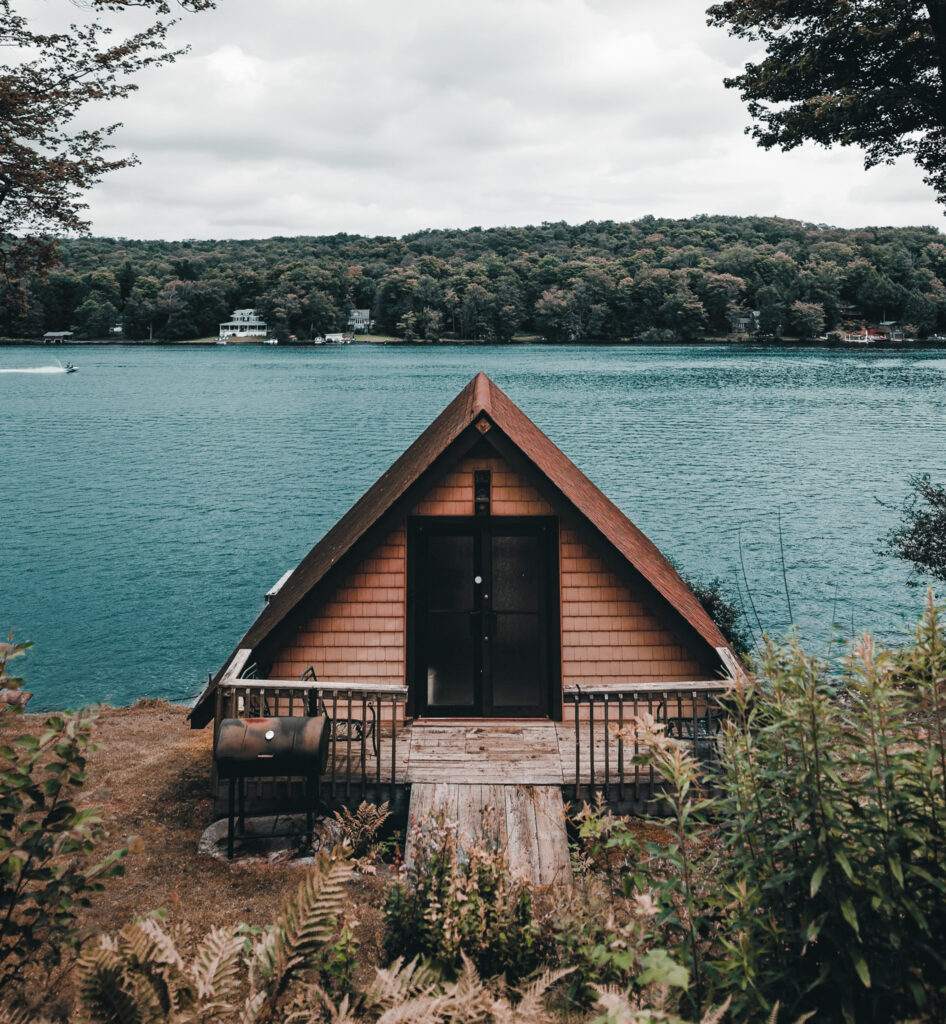 Ecolodge aan het water