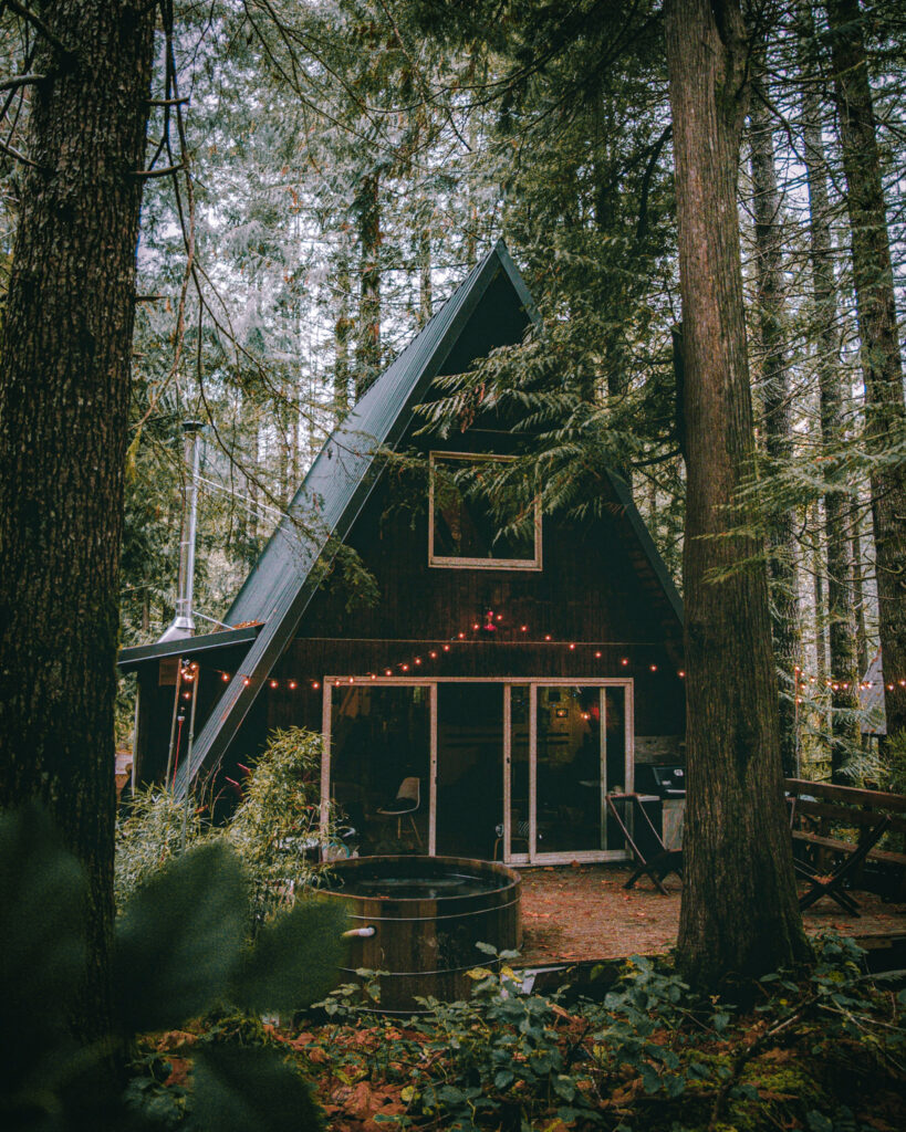 Ecolodge in het bos