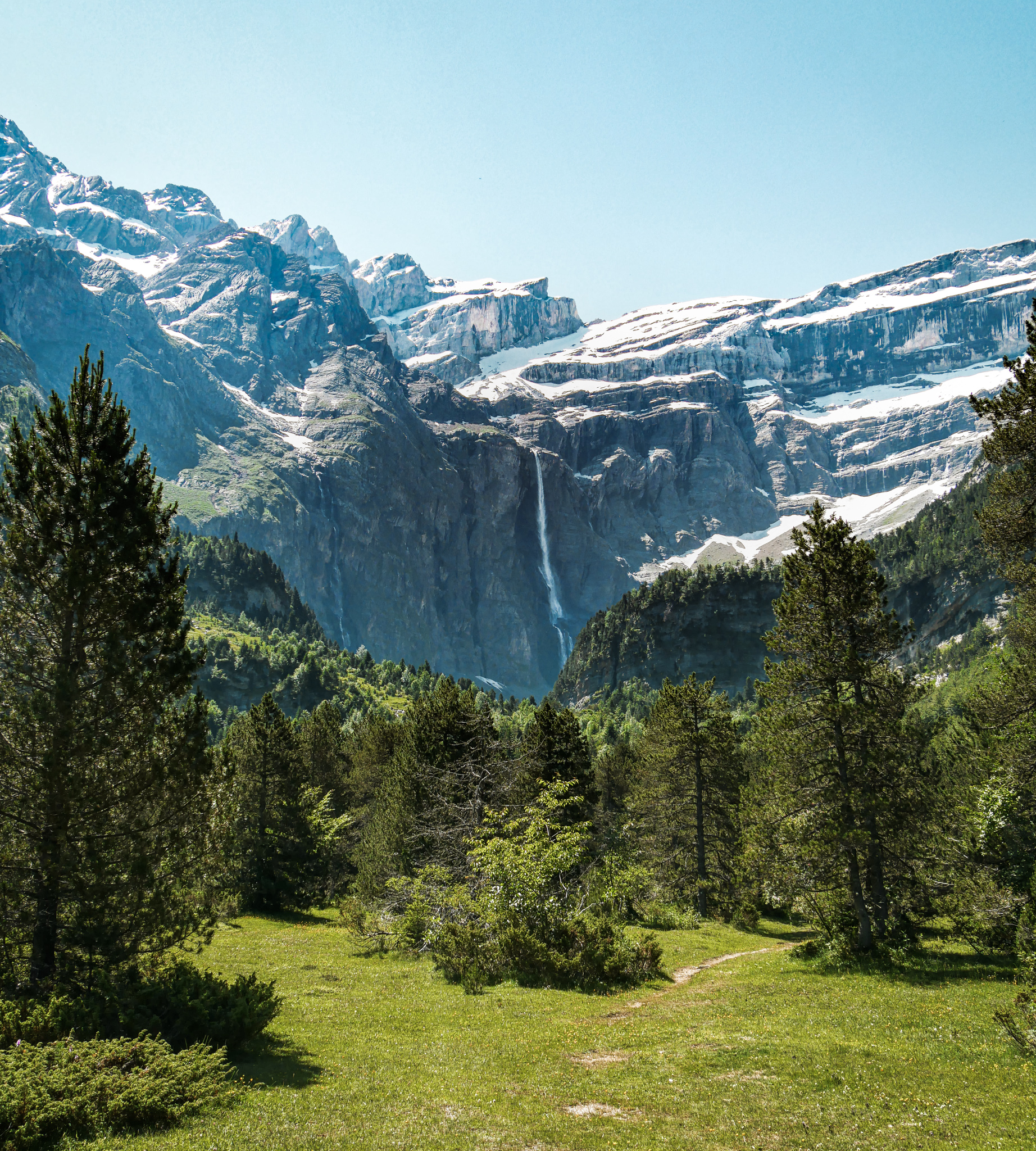 Mooie uitzichten in Cirque de Gavarnie-Gedre