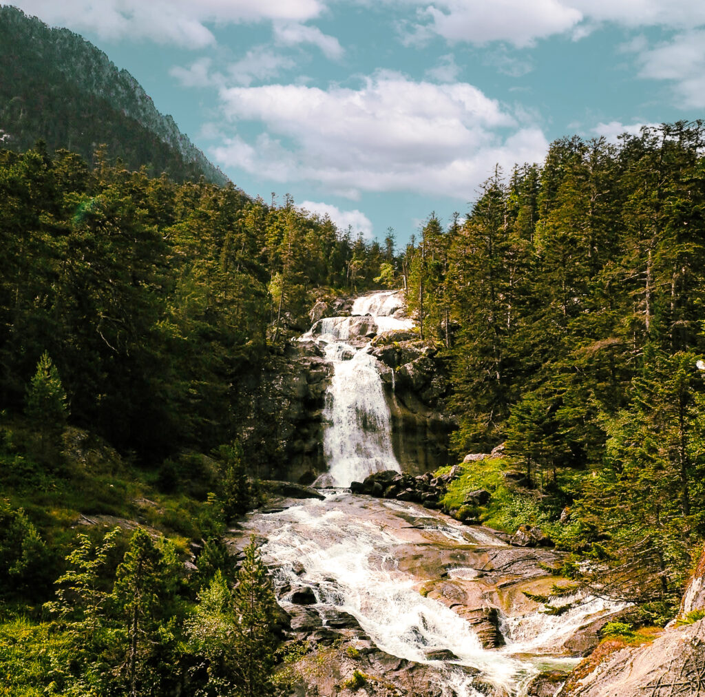 Waterval Pont d’Espagne bij Cauterets