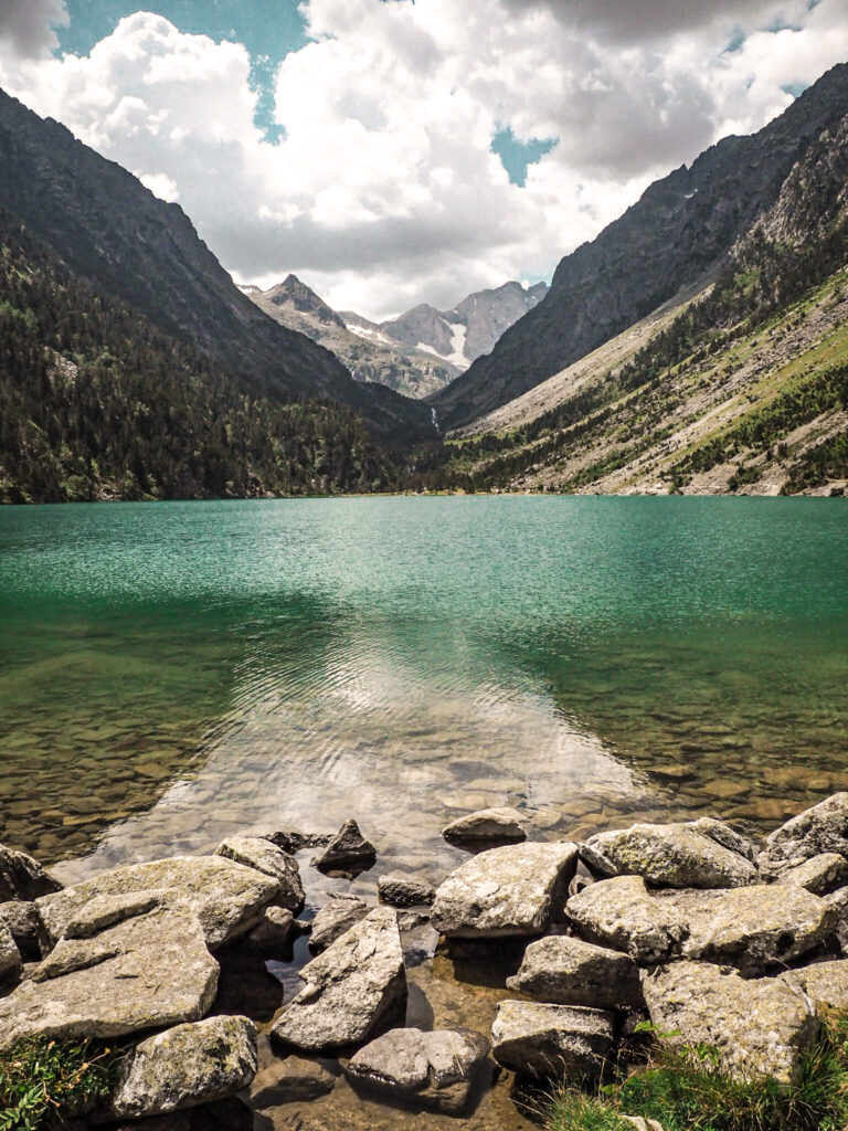 Uitzicht over Lac du Gaube 