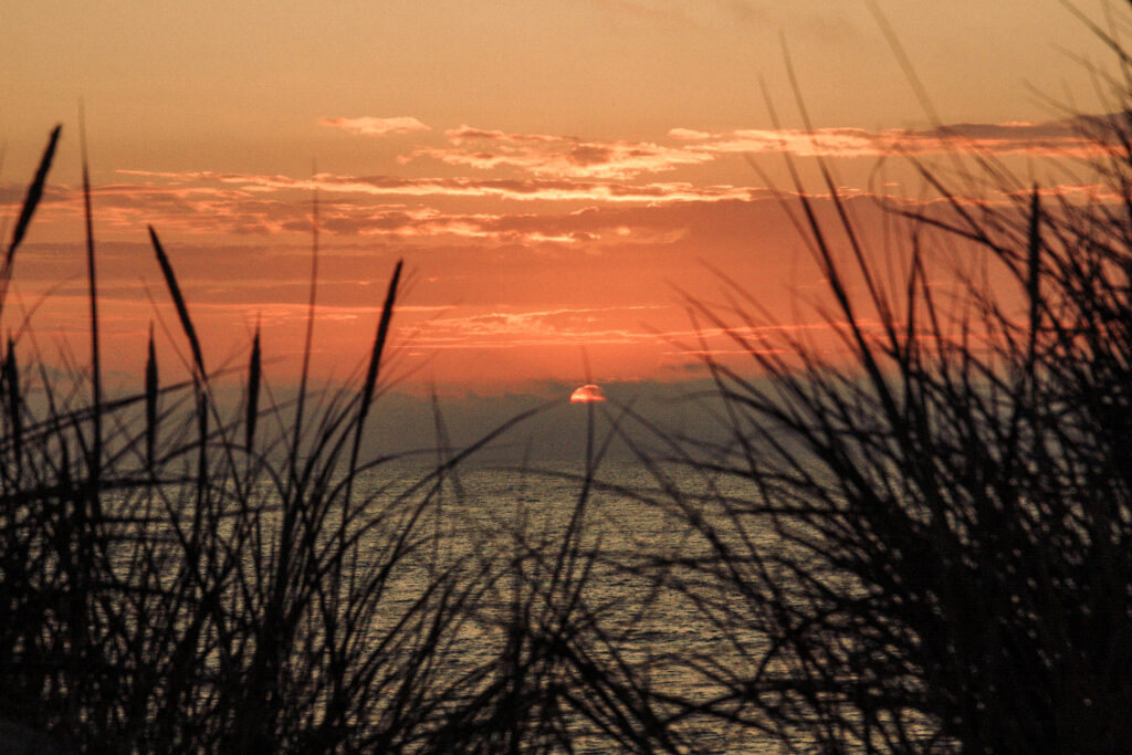 Zonsondergang op Texel